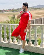 ست یقه دار شلوارک بلند کد 168 - تصویر 7